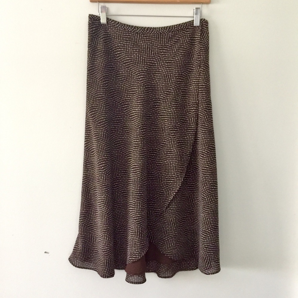 New York & Company Patterned Skirt